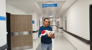 Niğde'de yeni yılın ilk bebeği Aslı Nur oldu