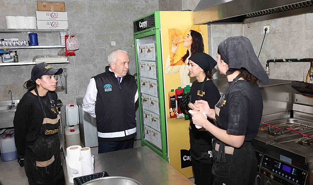 Nilüfer'de Ramazan öncesi Başkan Şadi Özdemir'den gıda denetimi