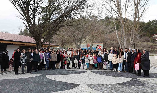 Nilüferli kadınların hediyeleri Harmancık'a ulaştı