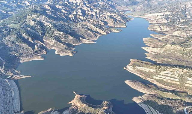 Ocak yağışları İkizdere Barajı'nı bereketlendirdi