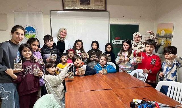 Öğrenciler ara tatilde SAMEK atölyelerinde buluştu