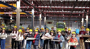 Öğrenciler BURULAŞ'ta hem eğlendi hem de öğrendi