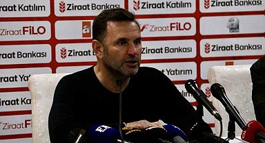 Okan Buruk: "Maçı kazanmak için son ana kadar çaba gösterdik"