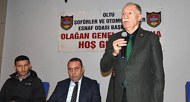Oltu Şoförler ve Otomobilciler Odası'nda seçim heyecanı