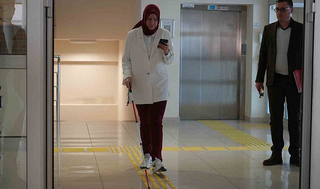 OMÜ'de görme engelliler için yapay zekâ destekli asistan devrede