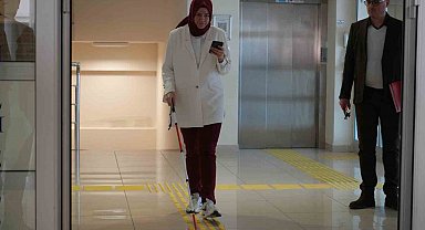 OMÜ'de görme engelliler için yapay zekâ destekli asistan devrede