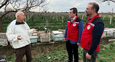 Önder çiftçiler DERİM projesi ile bilgilerini aktarıyor