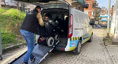 Ordu'da engelsiz taksi, hayatları kolaylaştırıyor