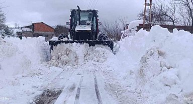 Ordu'da kardan kapanan 692 mahalle yolu 1 günde ulaşıma açıldı