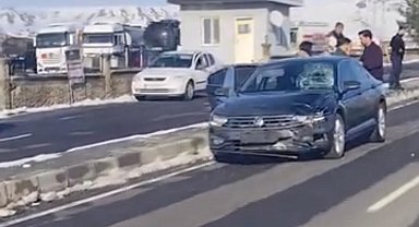 Otomobilin çarptığı yaya olay yerinde hayatını kaybetti