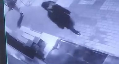 Otomobillerin aynalarını kırıp camlarını yumrukladılar, hiçbir şey olmamış gibi gittiler