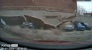 Otoparkta yaşanan facianın görüntüleri ortaya çıktı