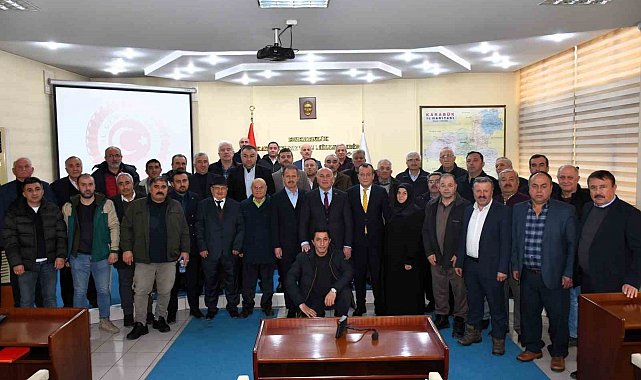 Ovacık muhtarları taleplerini İl Genel Meclisi'ne iletti