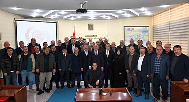 Ovacık muhtarları taleplerini İl Genel Meclisi'ne iletti