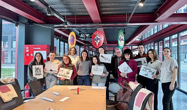 Pancar Deposu'nda gündelik malzemeler sanata dönüştü