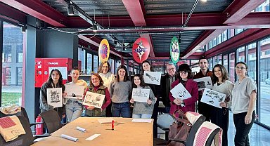 Pancar Deposu'nda gündelik malzemeler sanata dönüştü