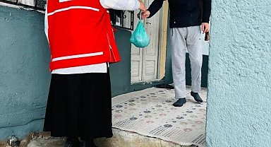 Patnos'ta Türk Kızılay tarafından kurban bağışı çalışması yapıldı