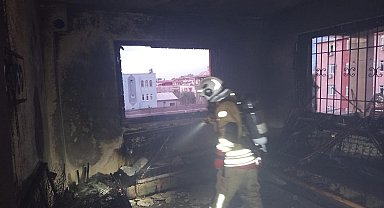 Payas'ta ev yangını