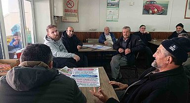 Pazaryeri'nde üreticiye tarımsal bilgilendirme