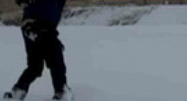 Peribacaları arasında kayak keyfi