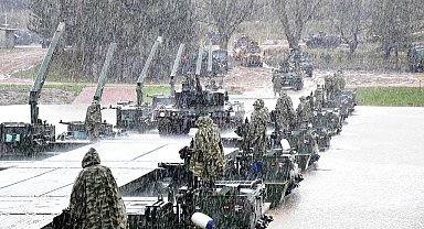 Pınarhisar'da durgun sulardan geçiş eğitimi gerçekleştirildi