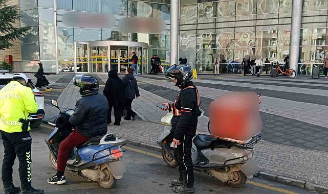 Polis ekiplerince 205 motosiklet ve motorlu bisiklet sürücüsü denetlendi
