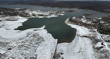 Porsuk Barajı'nda geriye çekilen su tedirgin etti