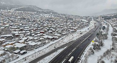 Pozantı beyaza büründü