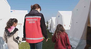 Psikososyal Destek Ekipleri sıfırıncı dakikadan itibaren vatandaşın yanında