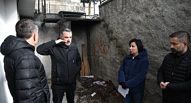 Pursaklar Belediye Başkanı Çetin, projeleri yerinde inceliyor