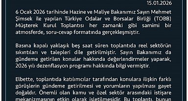 "Farklı görüşlerin gündeme getirilmesi ve yorumların yapılması gayet doğaldır"