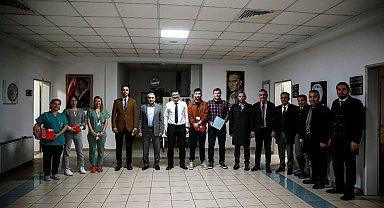 Rektör Kent, ADÜ Hastanesi'nde hizmetleri yerinde inceledi