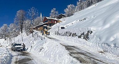 Rize'de 131 köy yolu ulaşıma açıldı