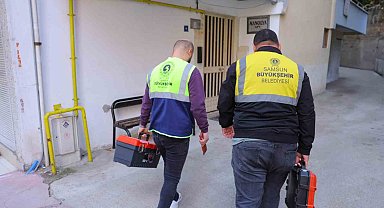 Samsun Büyükşehir'den 17 ilçeye ev içi tutunma aparatı desteği