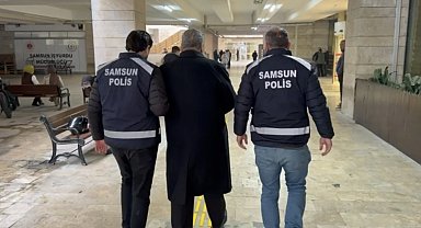 Samsun'da 8 ile 12 yıl hapis cezası bulunan 2 hükümlü yakalandı