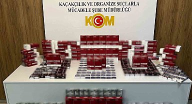 Samsun'da kaçak sigara operasyonu: 23 bin 160 makaron ele geçirildi