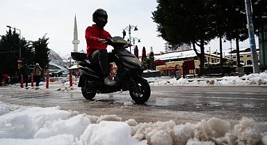 Samsun'da motosiklet ve motokuryelerin trafik yasağı kaldırıldı