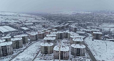 Samsun'u Balkan soğuğu vurdu: Yükseklerde kar 50 santime ulaştı