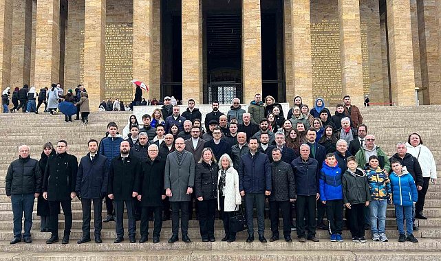 Samsunlu mübadillerden Anıtkabir ziyareti