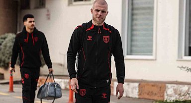 Samsunspor, Kasımpaşa maçı için İstanbul'a gitti