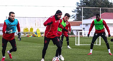 Samsunspor'da, Gençlerbirliği maçının hazırlıkları başladı