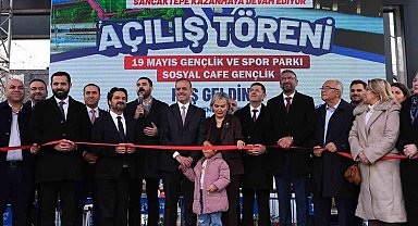Sancaktepe'de gençliğe ve spora büyük yatırım: 19 Mayıs Gençlik ve Spor Parkı hizmete açıldı