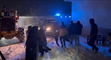 Sancısı tutan hamile kadın için ekipler seferber oldu