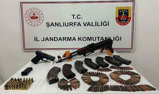 Şanlıurfa'da silah kaçakçılığı operasyonu: 2 gözaltı