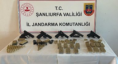 Şanlıurfa'da silah kaçakçılığı operasyonu: 4 gözaltı