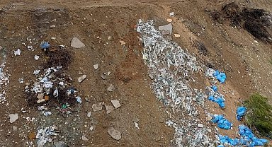 Şarampole yuvarlanan kamyonetteki 2 kişi yaralandı