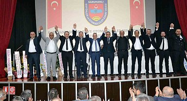 Sarıhanlı Şoförler Odasında Başkan Bilek güven tazeledi