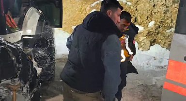 Sason'da kar nedeni ile mahsur kalan hasta kurtarıldı