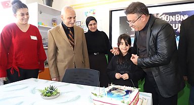 Şehit emaneti Afra'ya 8'inci yaşında anlamlı sürpriz