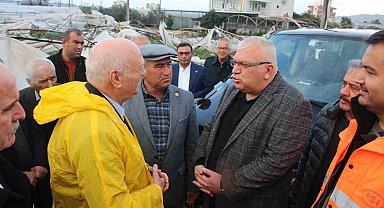 Şemsi Bayraktar'dan sel ve hortumdan zarar gören Antalyalı üreticiler için destek talebi